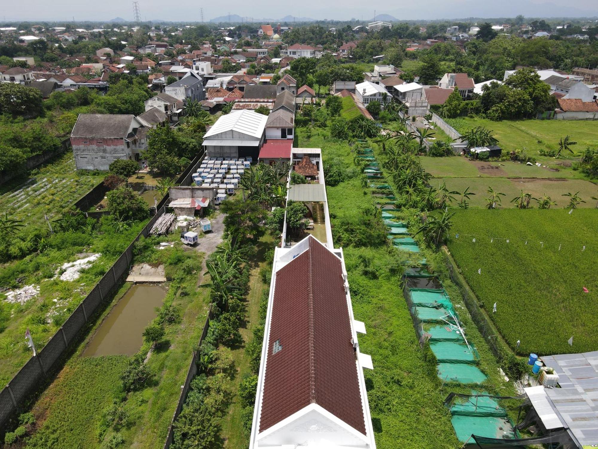Villa Rumah Putih Jogja Yogyakarta Bagian luar foto